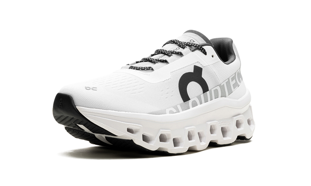 On Cloudmonster "All White"