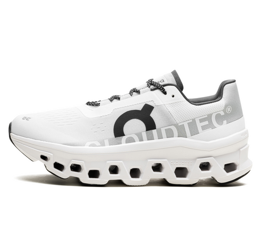 On Cloudmonster "All White"