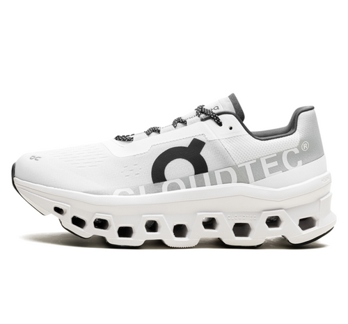 On Cloudmonster "All White"